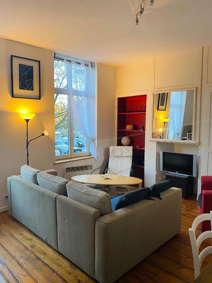 Appartement T2 Sur La Place Du Marche De Wazemmes Lille Zewnętrze zdjęcie